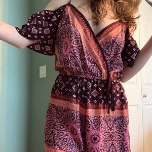 Beautiful cold shoulder Romper